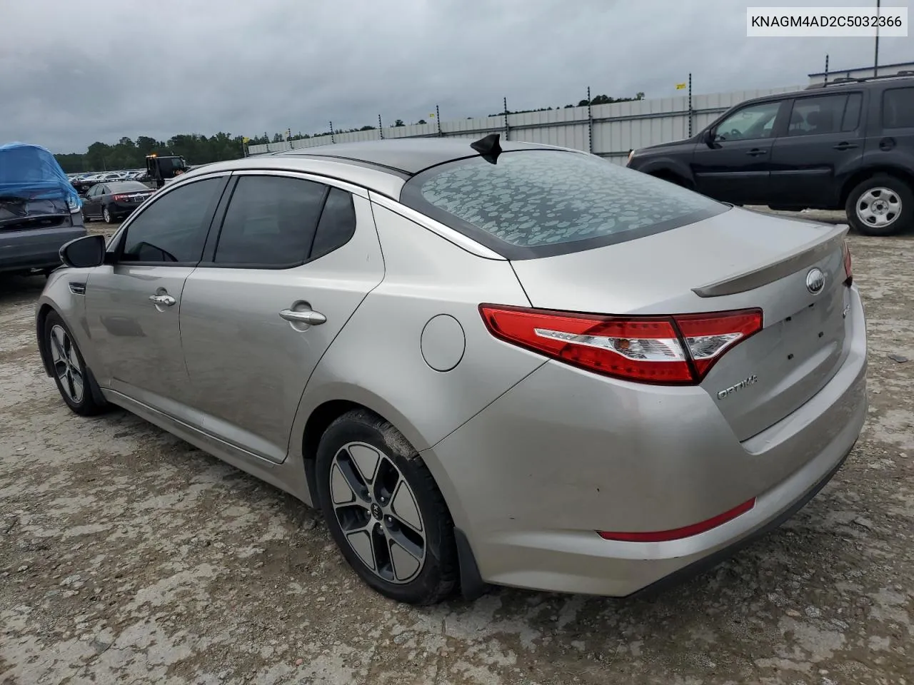 2012 Kia Optima Hybrid VIN: KNAGM4AD2C5032366 Lot: 65290684