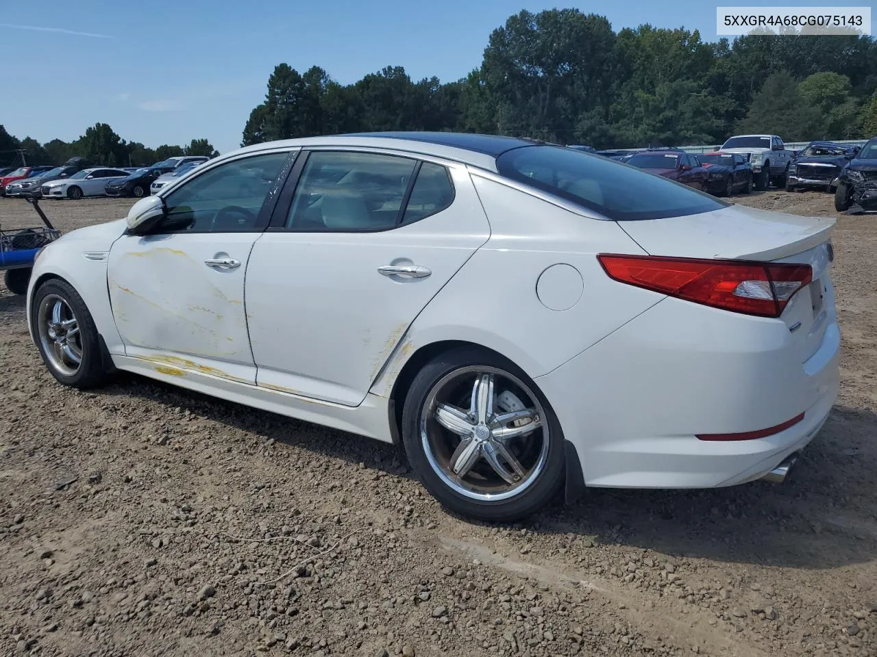 5XXGR4A68CG075143 2012 Kia Optima Sx