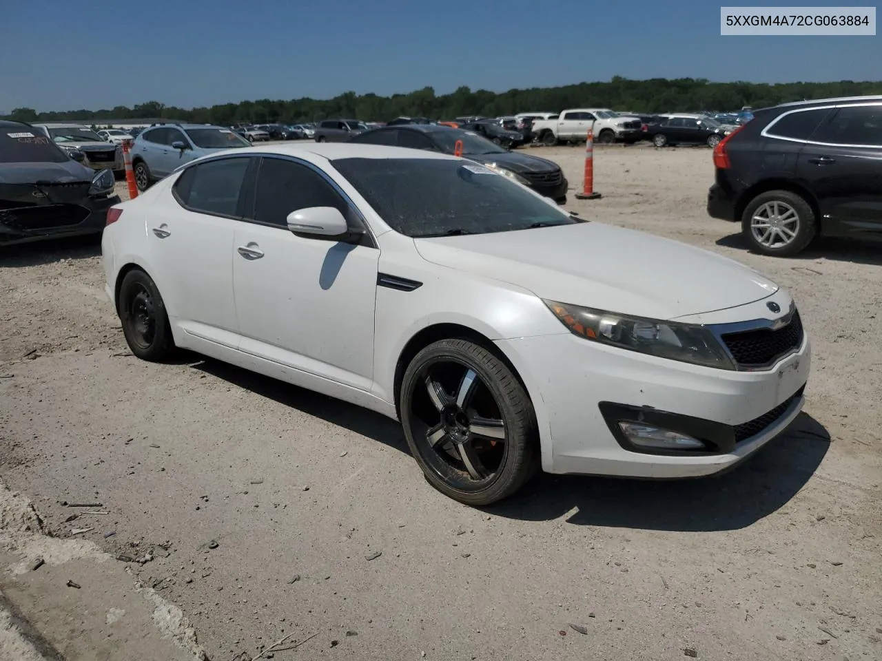 2012 Kia Optima Lx VIN: 5XXGM4A72CG063884 Lot: 65999974