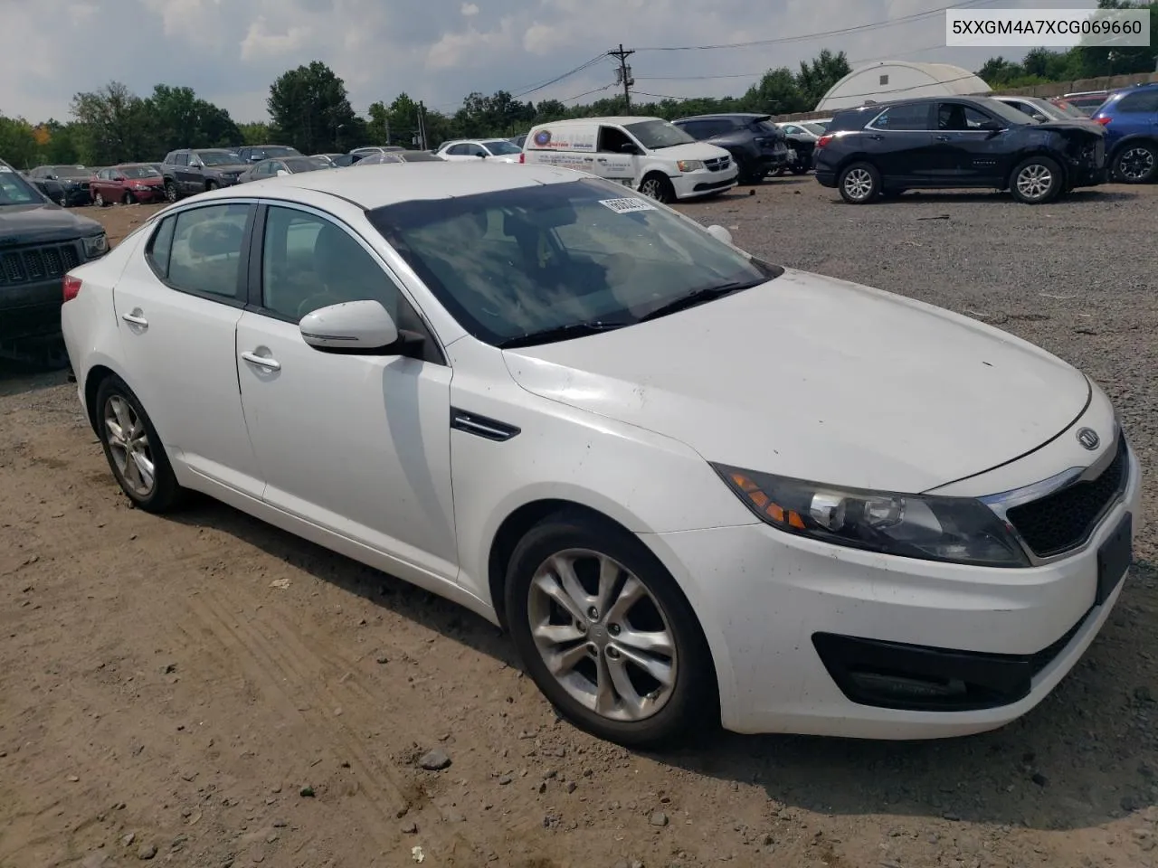 2012 Kia Optima Lx VIN: 5XXGM4A7XCG069660 Lot: 66062814