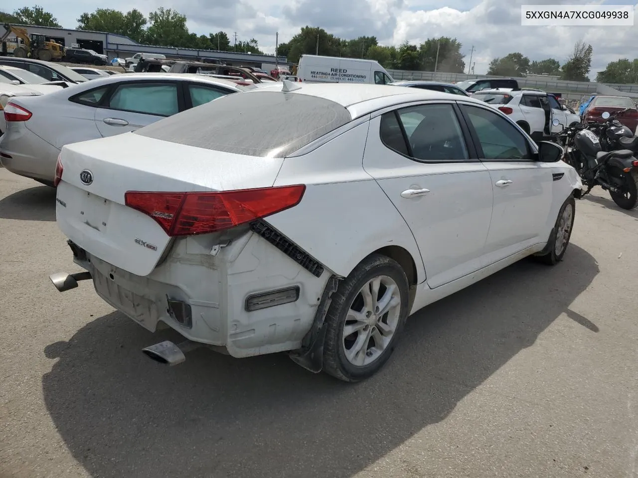 2012 Kia Optima Ex VIN: 5XXGN4A7XCG049938 Lot: 66539384