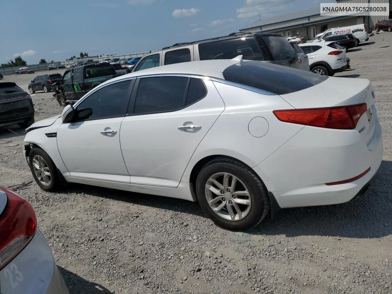 2012 Kia Optima Lx VIN: KNAGM4A75C5280038 Lot: 66584974