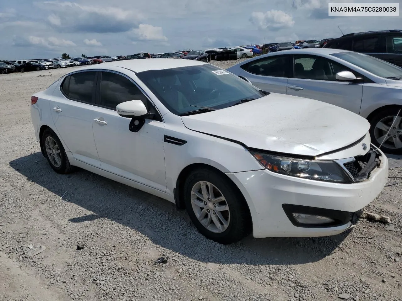 KNAGM4A75C5280038 2012 Kia Optima Lx