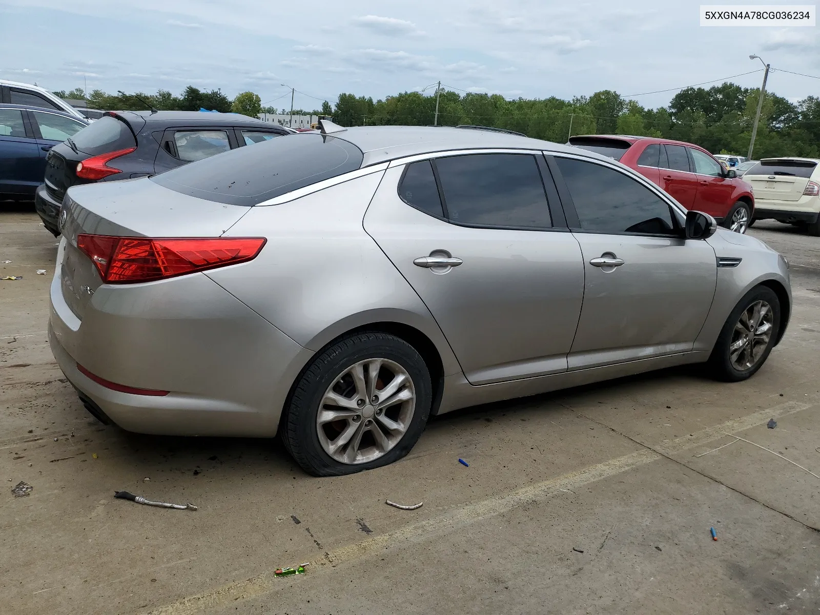 2012 Kia Optima Ex VIN: 5XXGN4A78CG036234 Lot: 66930154