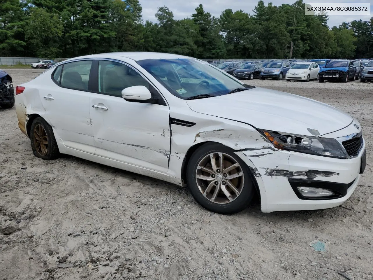 5XXGM4A78CG085372 2012 Kia Optima Lx