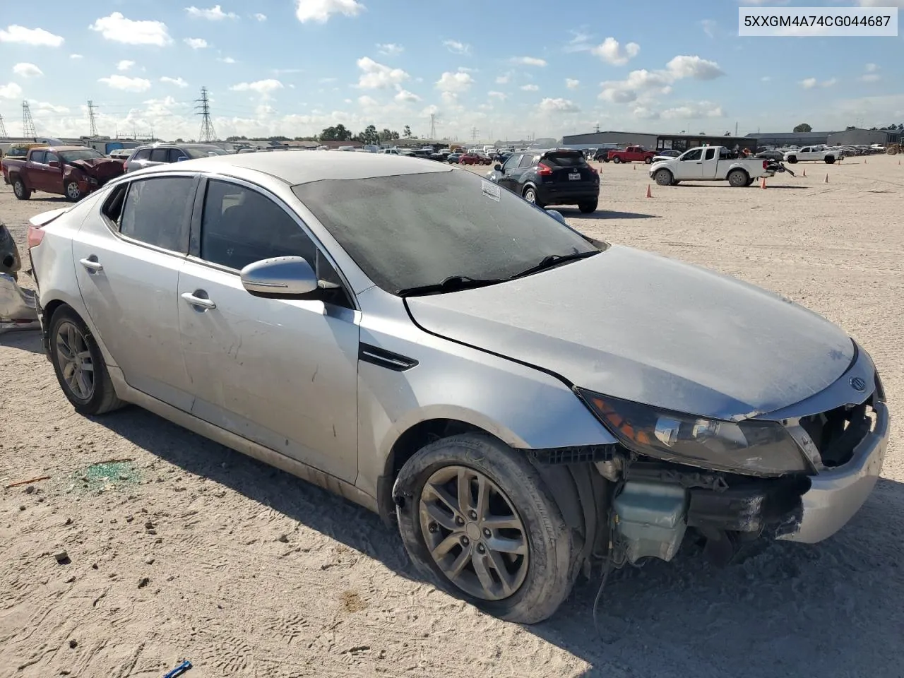 5XXGM4A74CG044687 2012 Kia Optima Lx