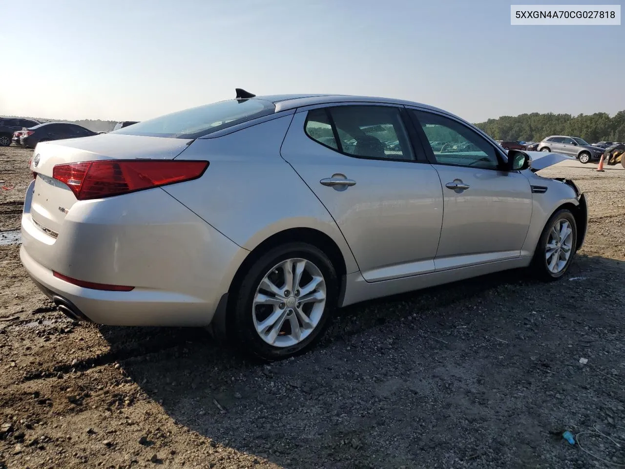 2012 Kia Optima Ex VIN: 5XXGN4A70CG027818 Lot: 67891004