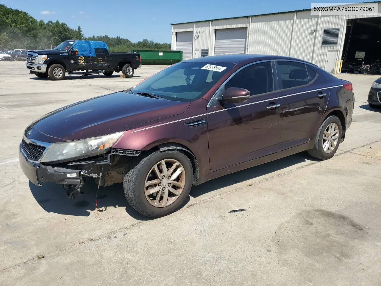 2012 Kia Optima Lx VIN: 5XXGM4A75CG079061 Lot: 67978804