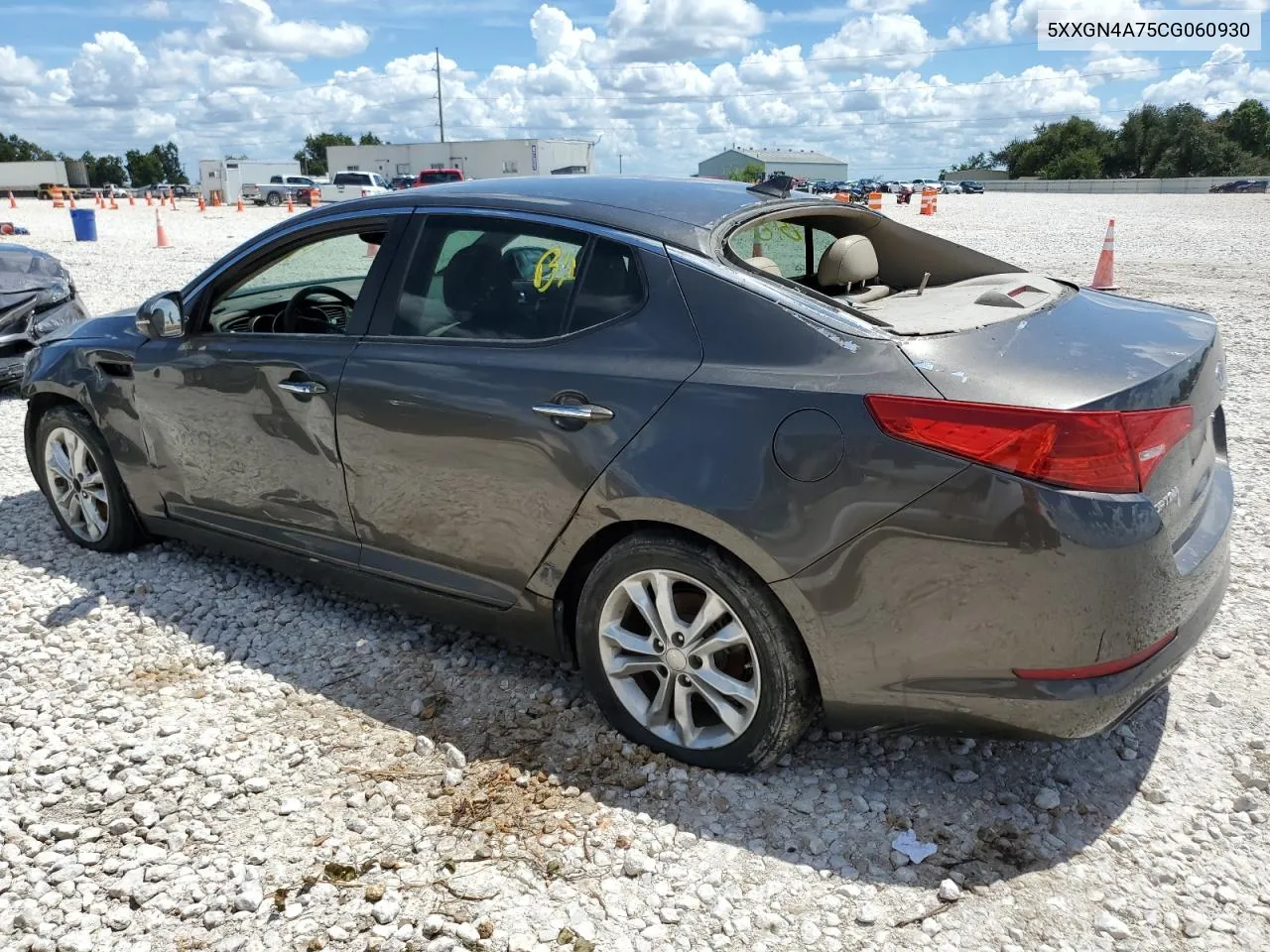 2012 Kia Optima Ex VIN: 5XXGN4A75CG060930 Lot: 68499244