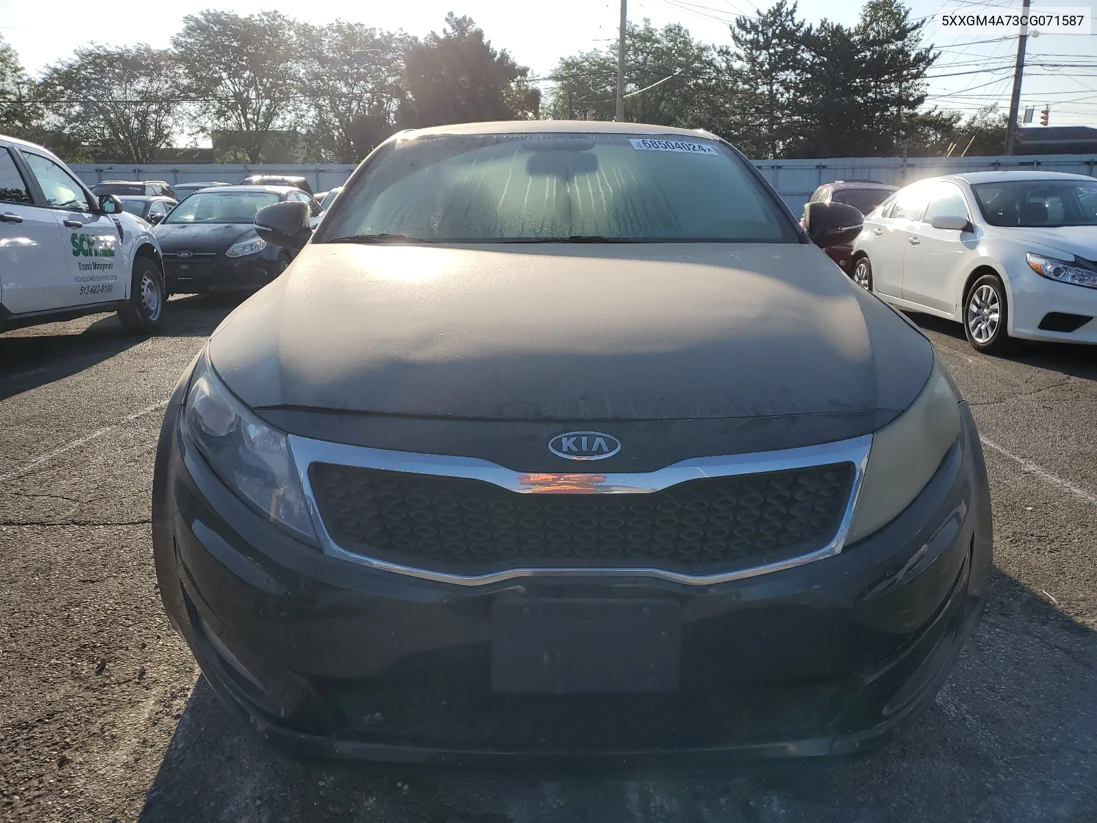 2012 Kia Optima Lx VIN: 5XXGM4A73CG071587 Lot: 68504024