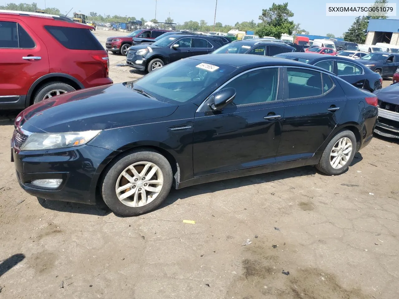 2012 Kia Optima Lx VIN: 5XXGM4A75CG051079 Lot: 69415854