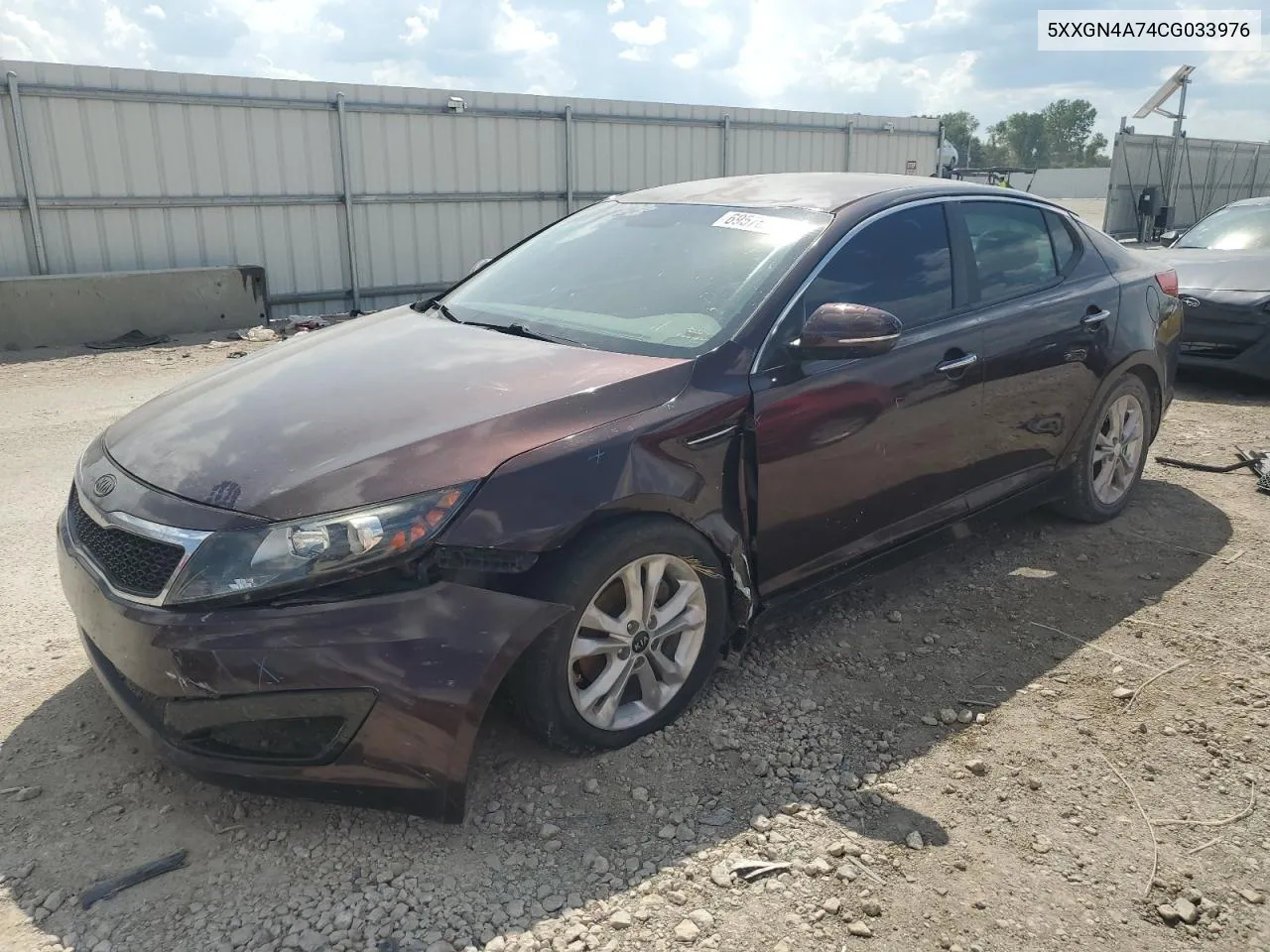 5XXGN4A74CG033976 2012 Kia Optima Ex