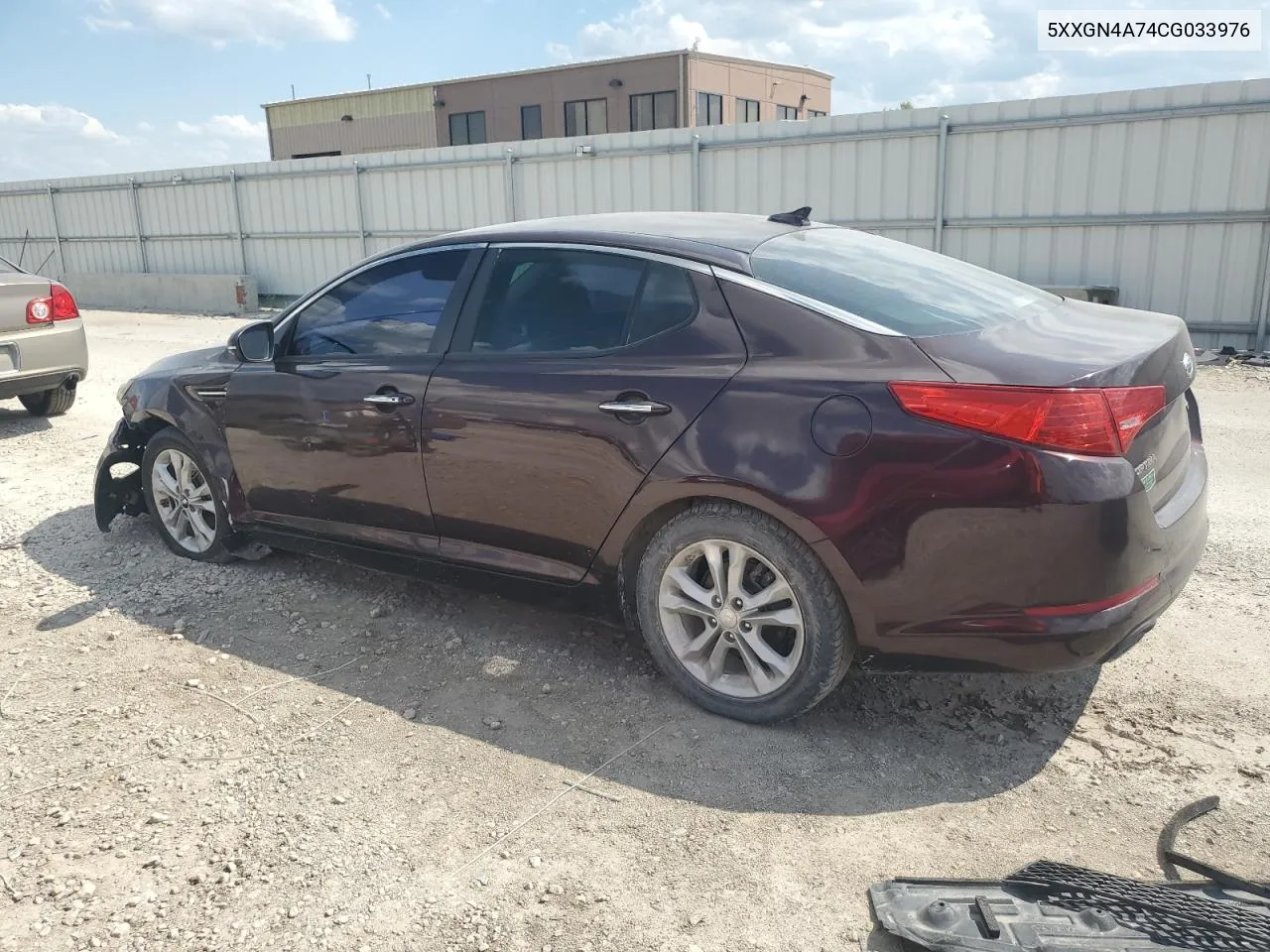 2012 Kia Optima Ex VIN: 5XXGN4A74CG033976 Lot: 69576244