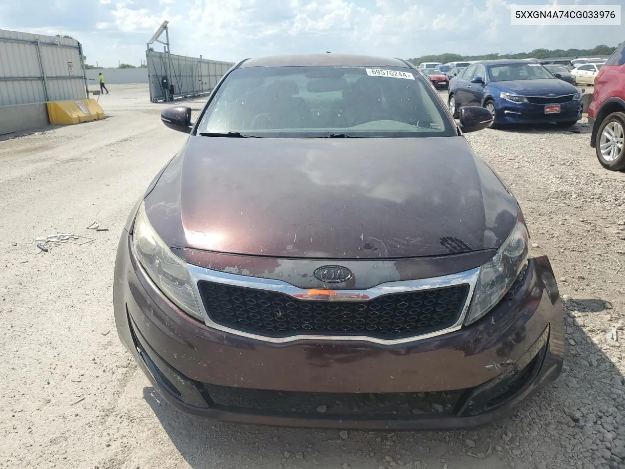 2012 Kia Optima Ex VIN: 5XXGN4A74CG033976 Lot: 69576244