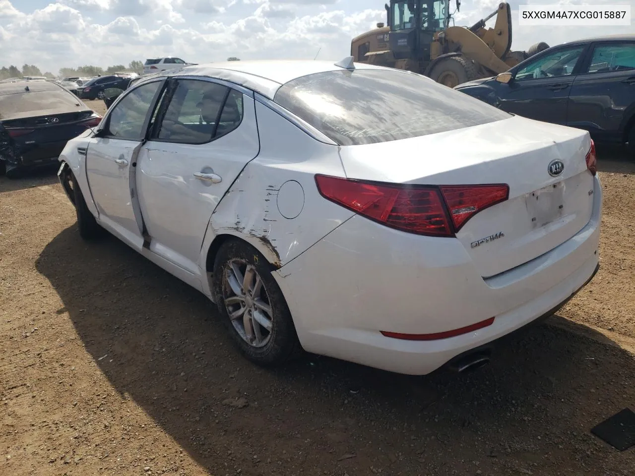 5XXGM4A7XCG015887 2012 Kia Optima Lx