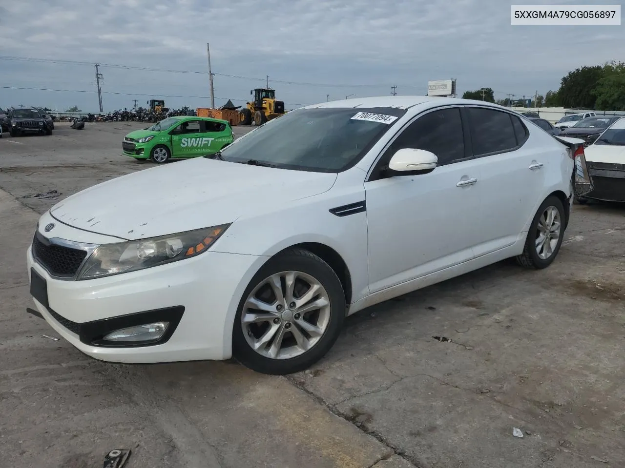 2012 Kia Optima Lx VIN: 5XXGM4A79CG056897 Lot: 70077094