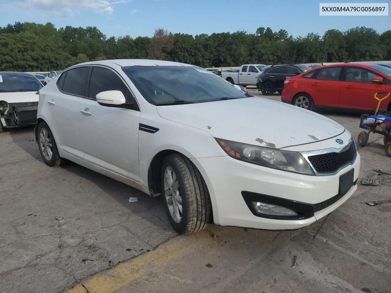 2012 Kia Optima Lx VIN: 5XXGM4A79CG056897 Lot: 70077094