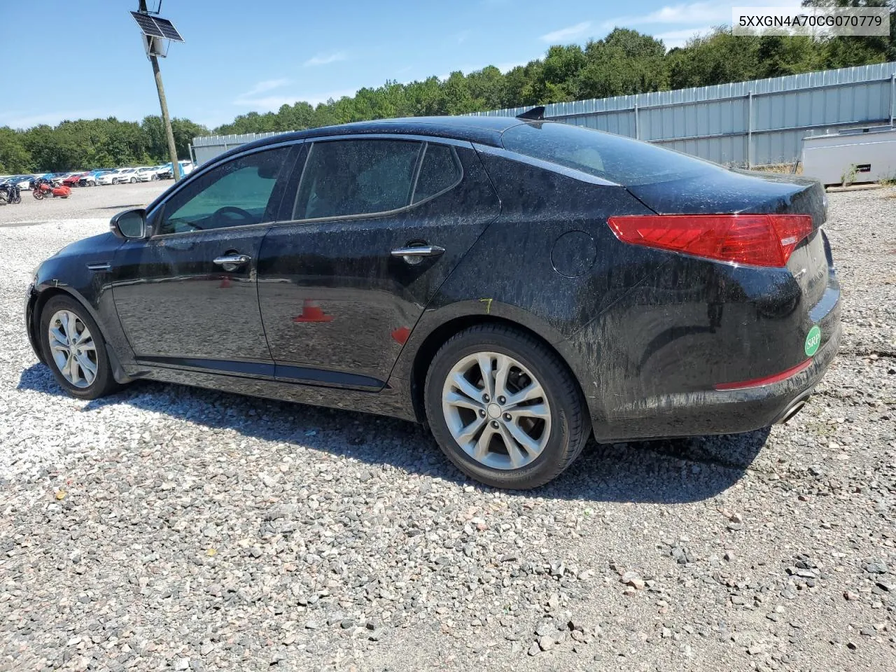 2012 Kia Optima Ex VIN: 5XXGN4A70CG070779 Lot: 70080434