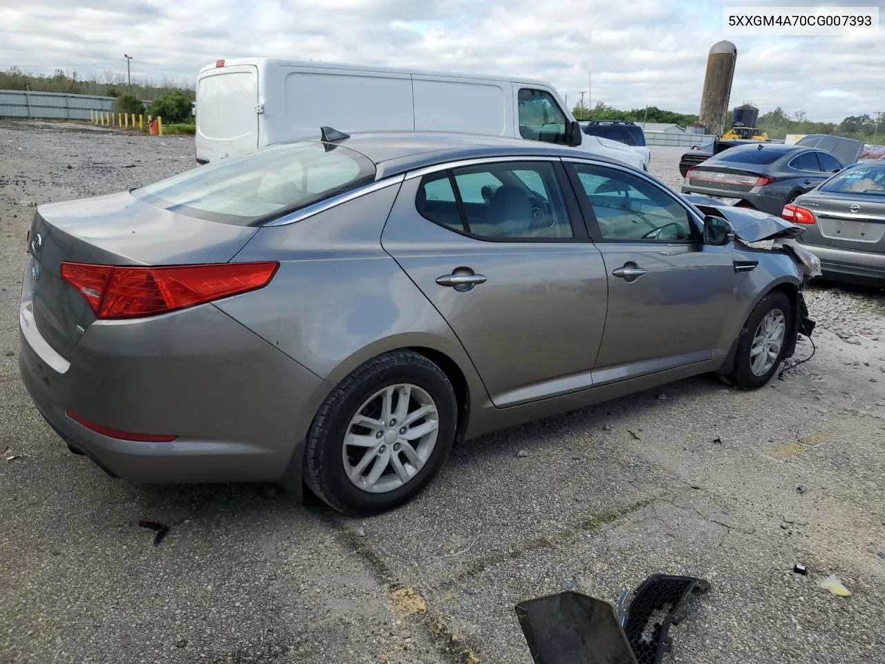 5XXGM4A70CG007393 2012 Kia Optima Lx