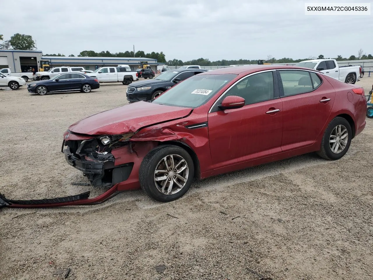 5XXGM4A72CG045336 2012 Kia Optima Lx