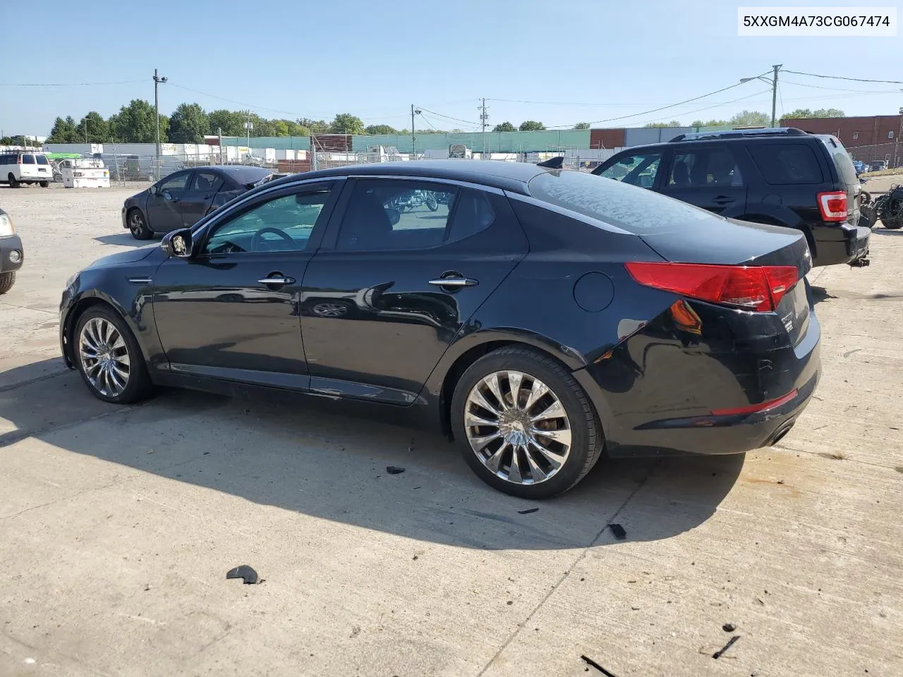 2012 Kia Optima Lx VIN: 5XXGM4A73CG067474 Lot: 70557084