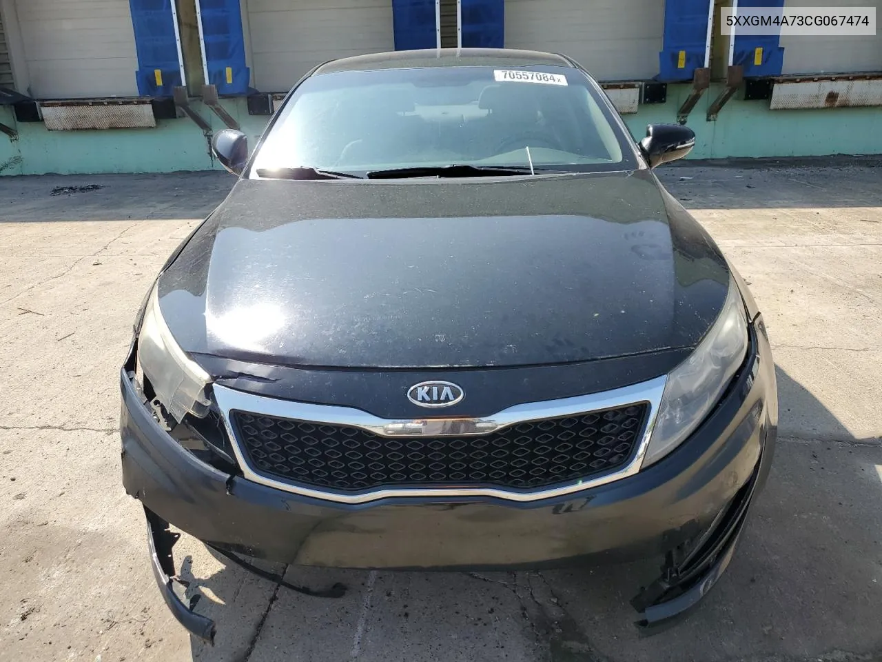 2012 Kia Optima Lx VIN: 5XXGM4A73CG067474 Lot: 70557084