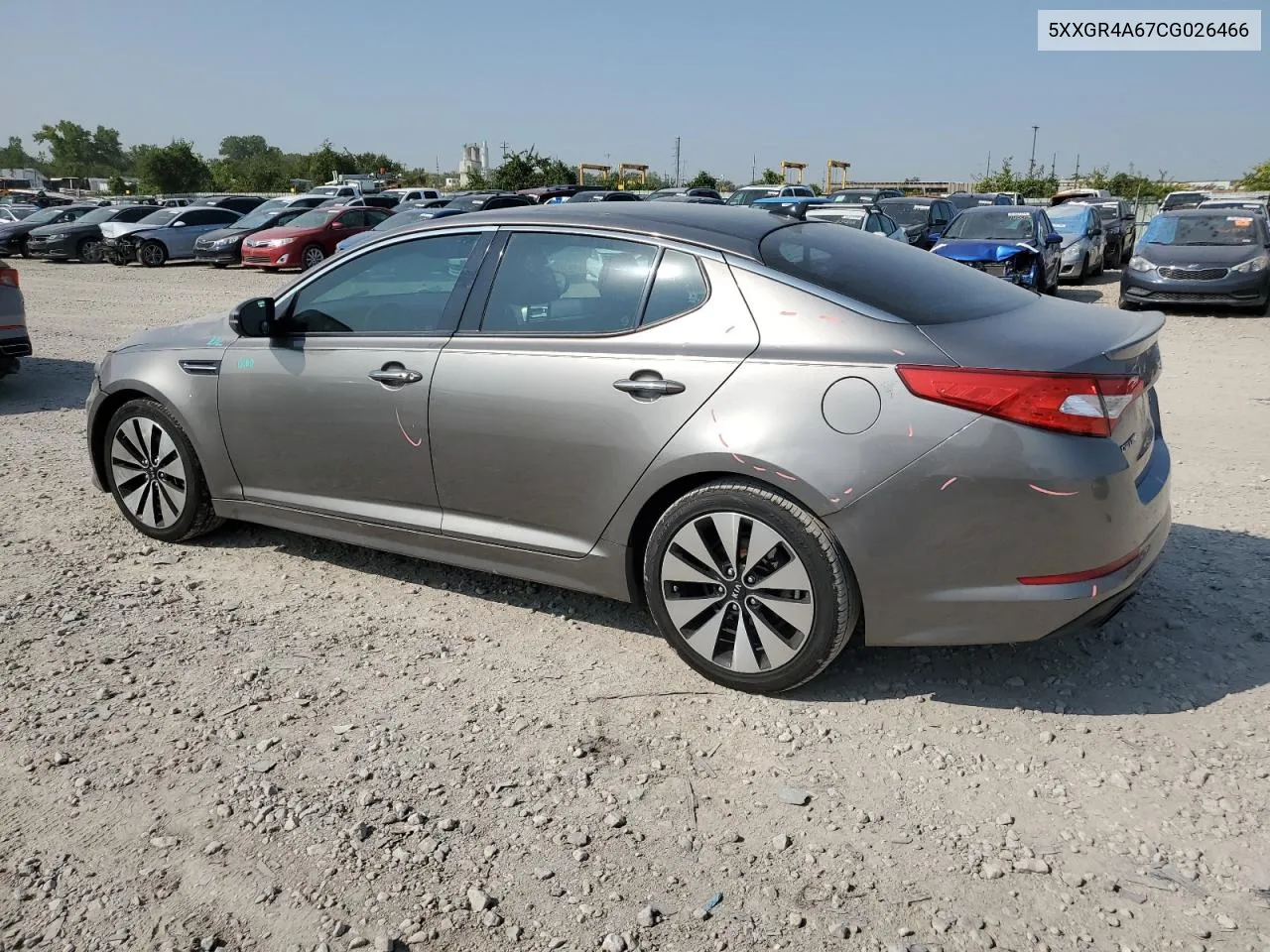 2012 Kia Optima Sx VIN: 5XXGR4A67CG026466 Lot: 70594844