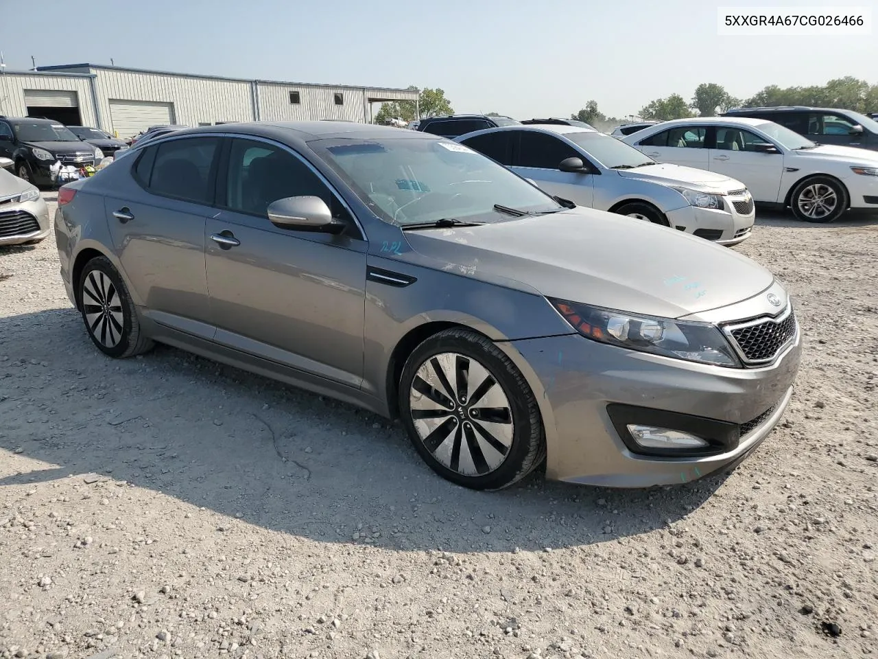 2012 Kia Optima Sx VIN: 5XXGR4A67CG026466 Lot: 70594844