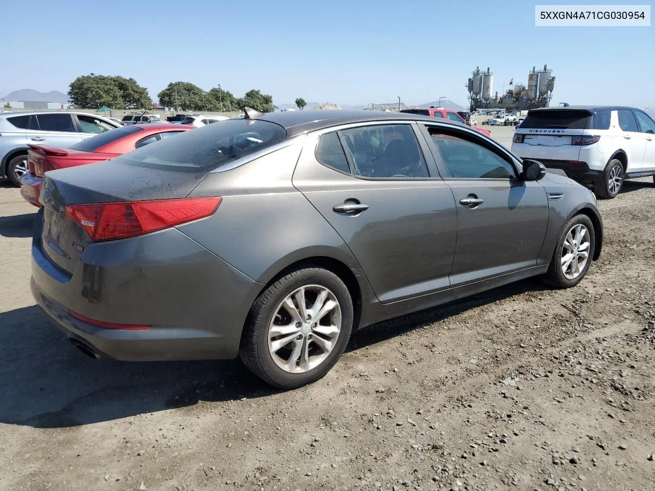 2012 Kia Optima Ex VIN: 5XXGN4A71CG030954 Lot: 70933364