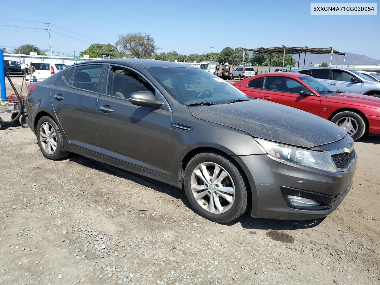 2012 Kia Optima Ex VIN: 5XXGN4A71CG030954 Lot: 70933364