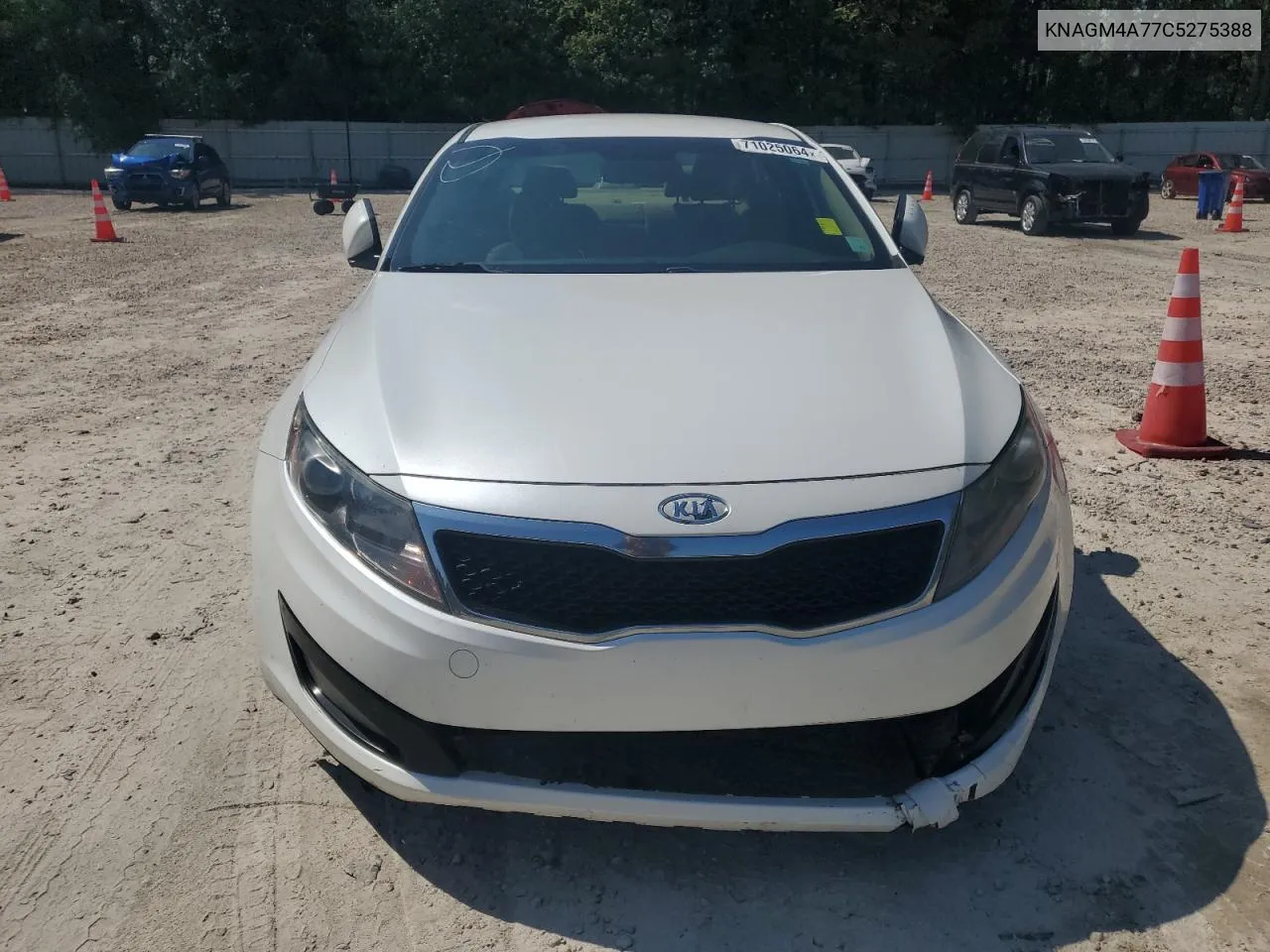 2012 Kia Optima Lx VIN: KNAGM4A77C5275388 Lot: 71025064