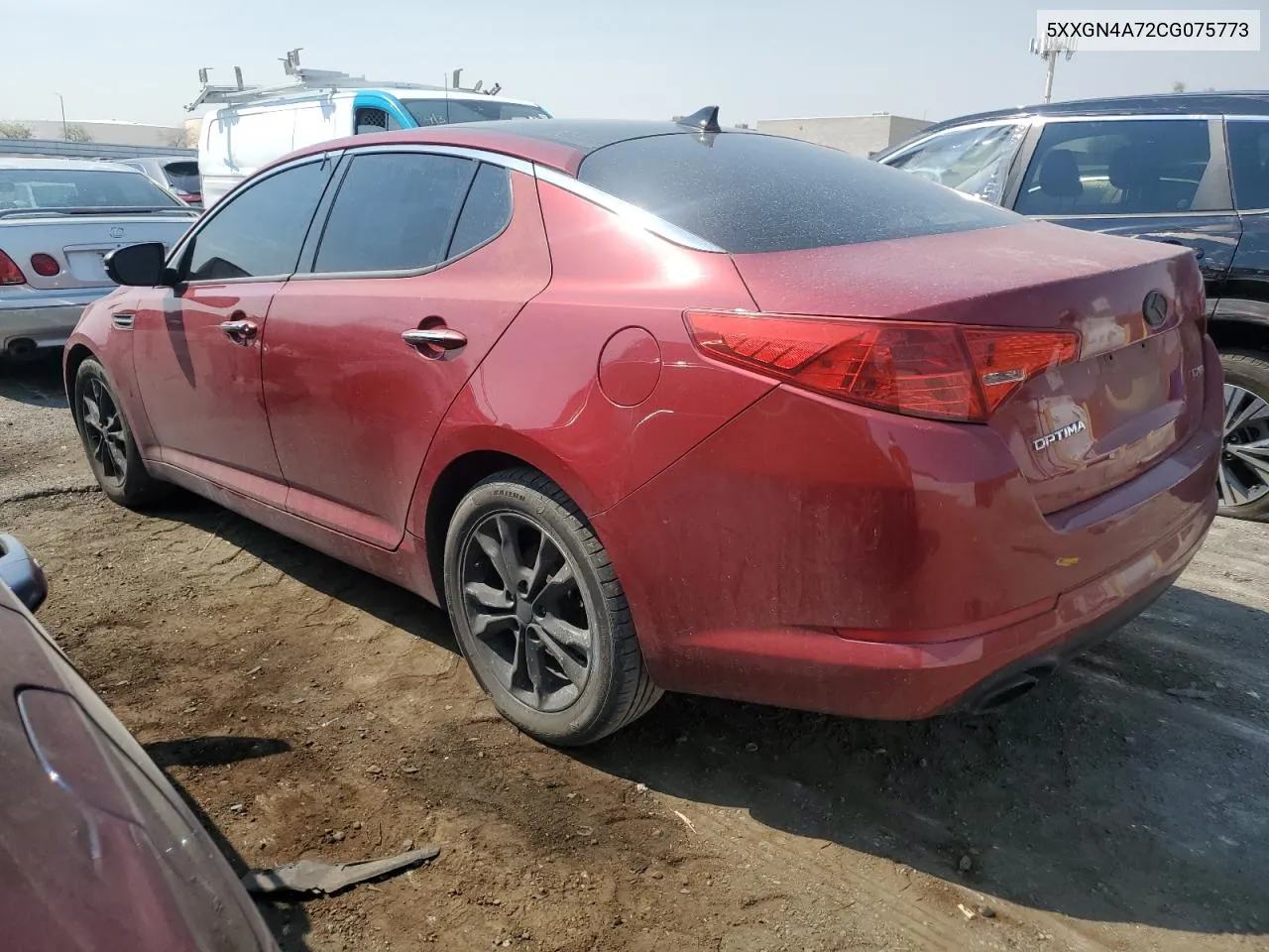 2012 Kia Optima Ex VIN: 5XXGN4A72CG075773 Lot: 71171104