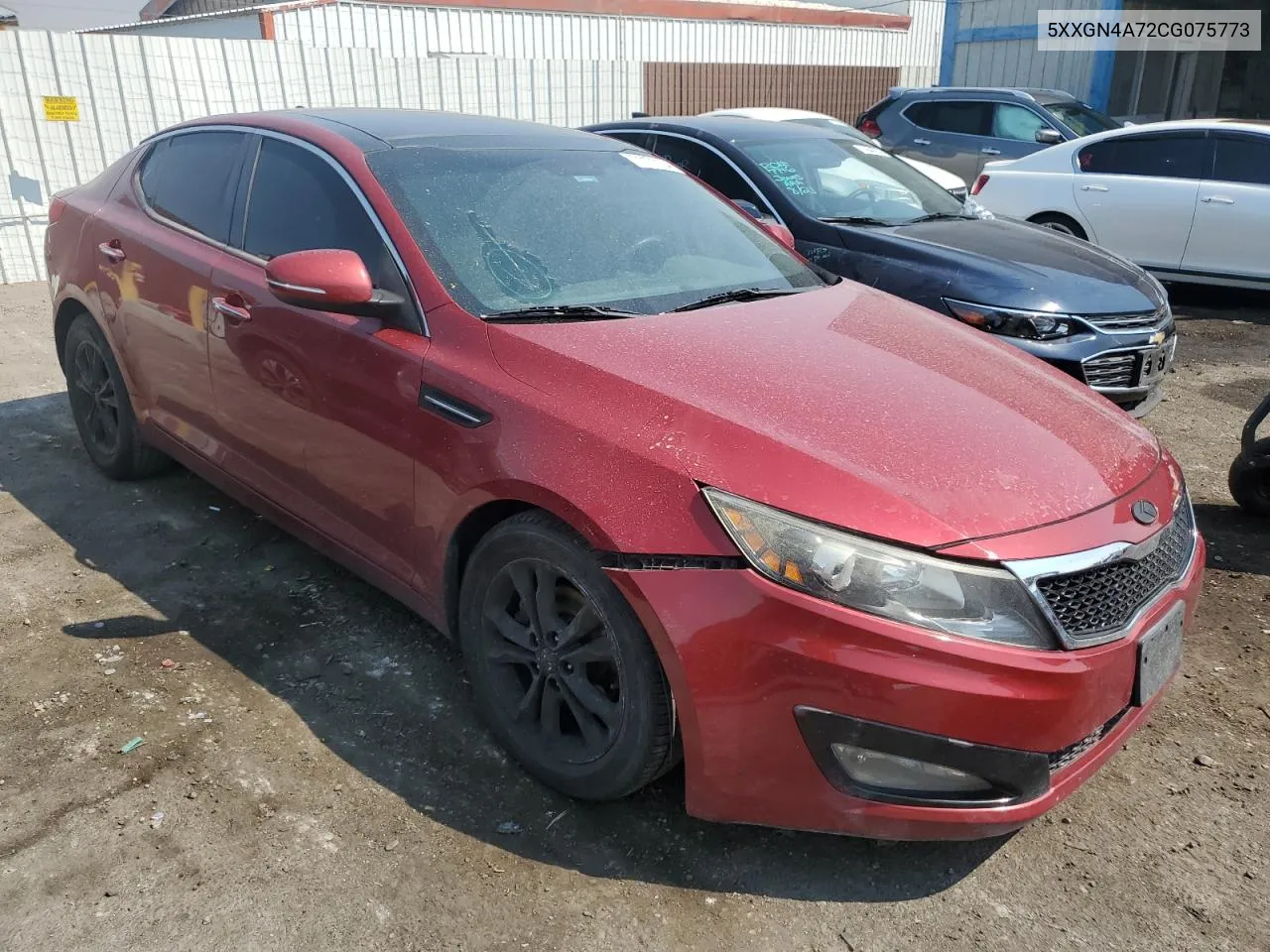 5XXGN4A72CG075773 2012 Kia Optima Ex