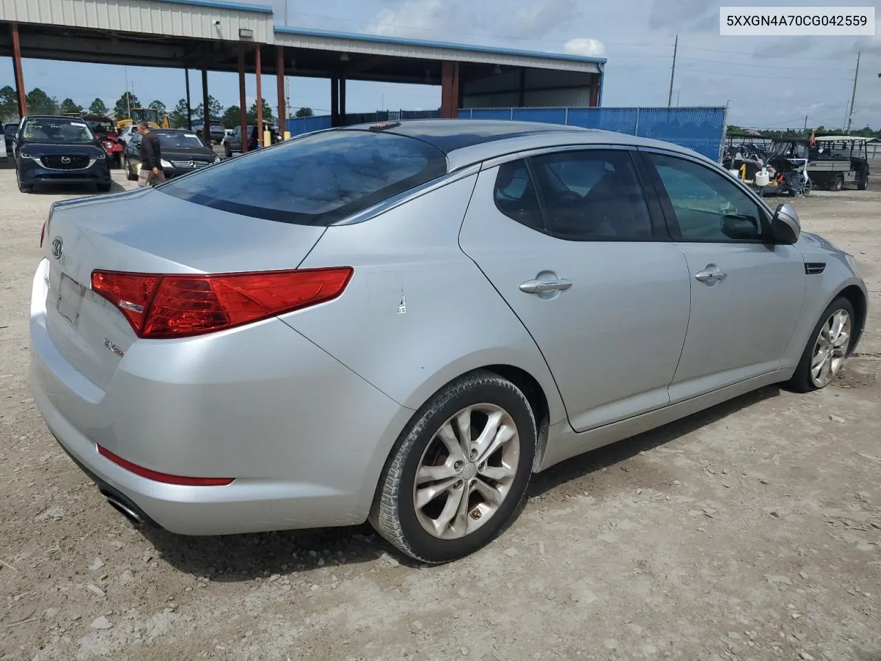 2012 Kia Optima Ex VIN: 5XXGN4A70CG042559 Lot: 71310594