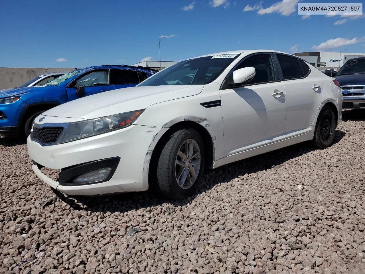 2012 Kia Optima Lx VIN: KNAGM4A72C5271507 Lot: 71520544