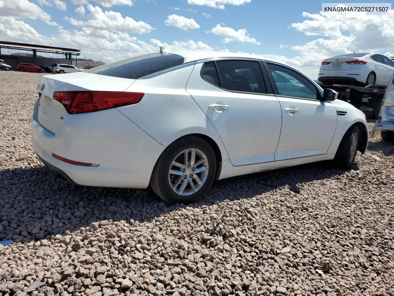 2012 Kia Optima Lx VIN: KNAGM4A72C5271507 Lot: 71520544