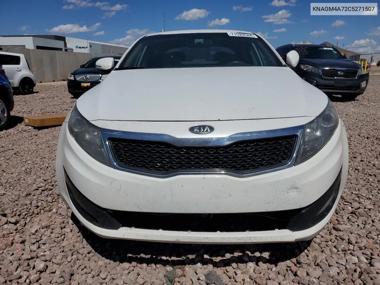 2012 Kia Optima Lx VIN: KNAGM4A72C5271507 Lot: 71520544