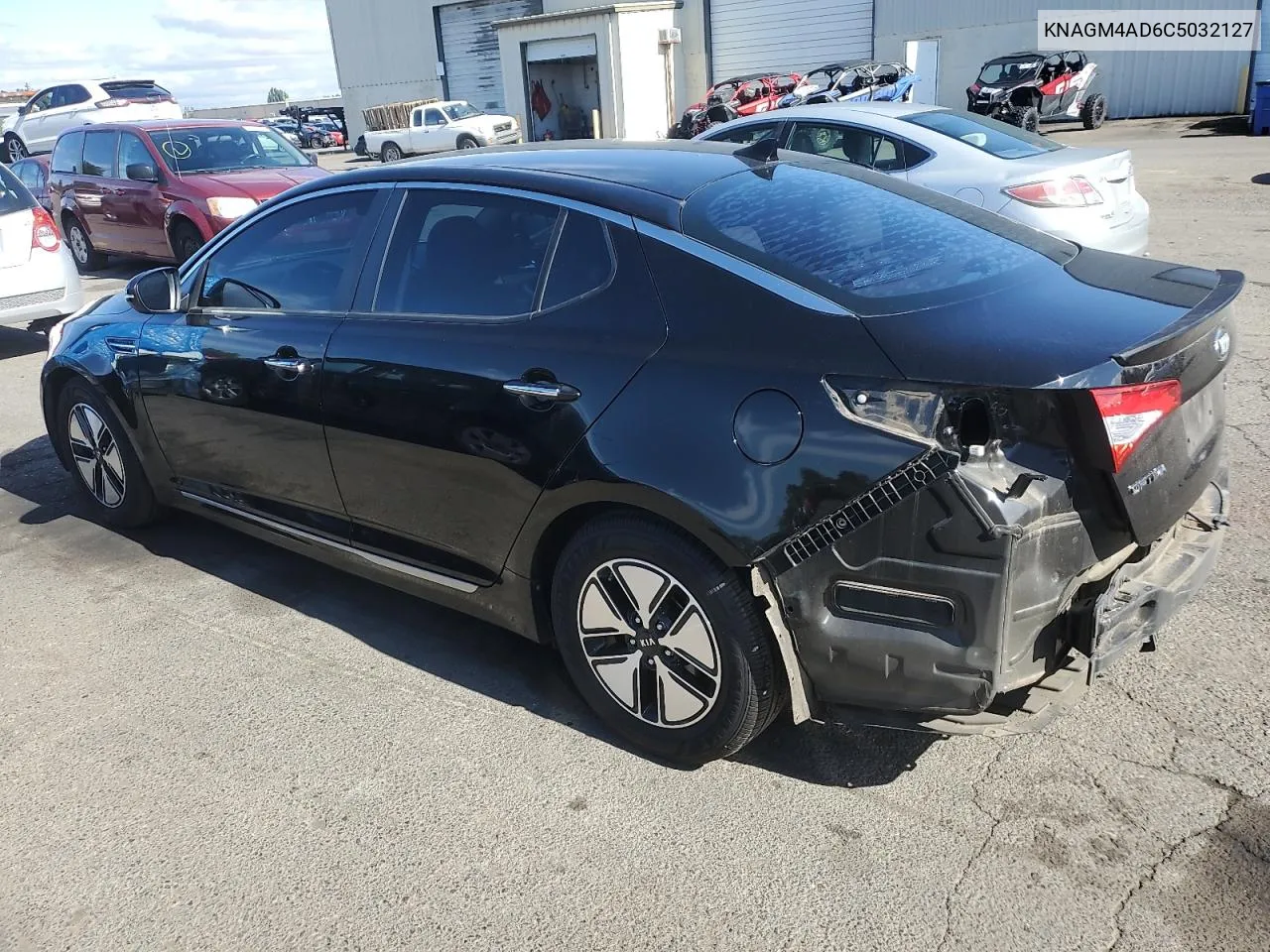 2012 Kia Optima Hybrid VIN: KNAGM4AD6C5032127 Lot: 71530564