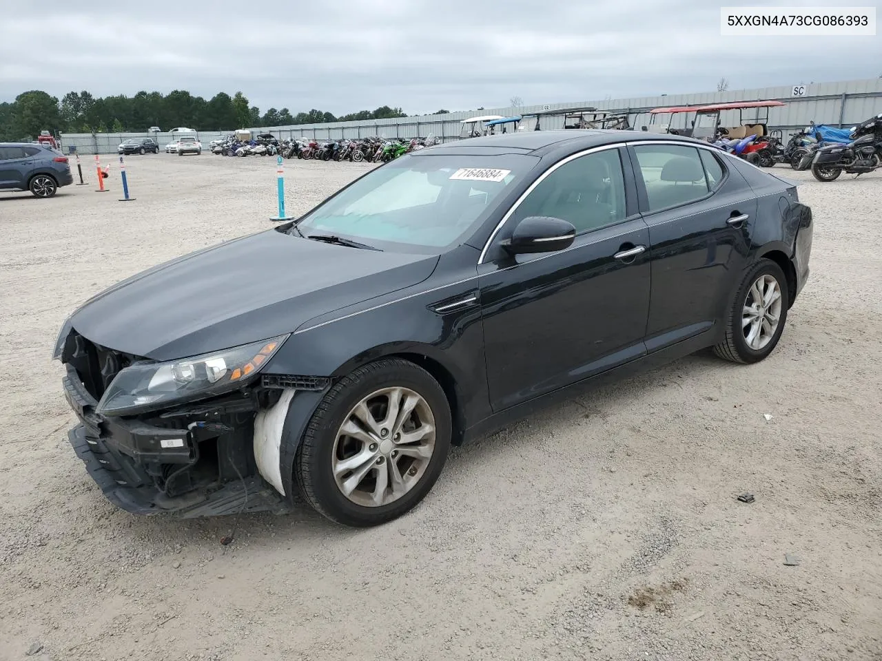 2012 Kia Optima Ex VIN: 5XXGN4A73CG086393 Lot: 71646884