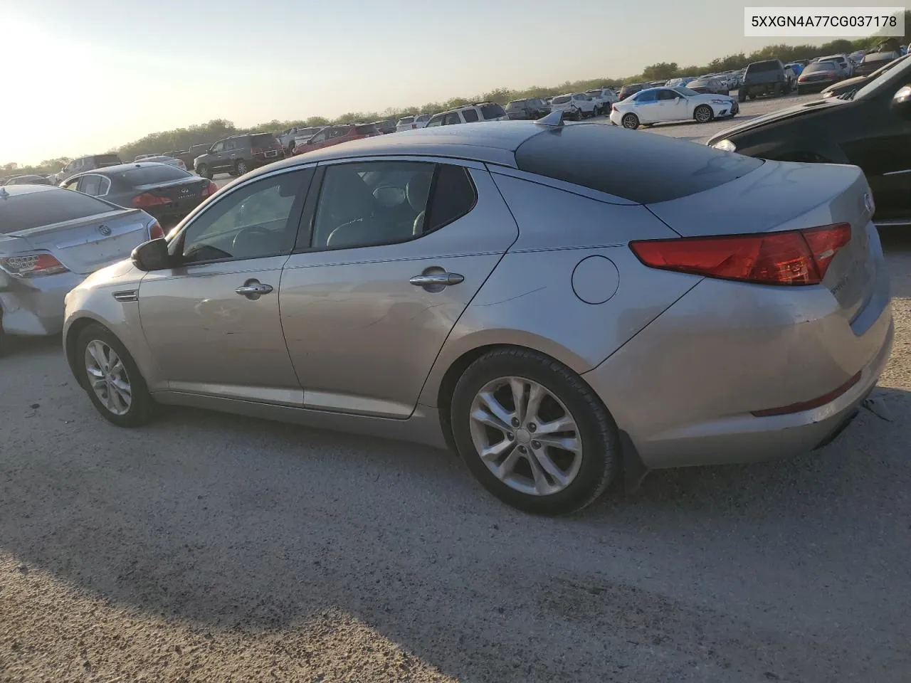 2012 Kia Optima Ex VIN: 5XXGN4A77CG037178 Lot: 71716374