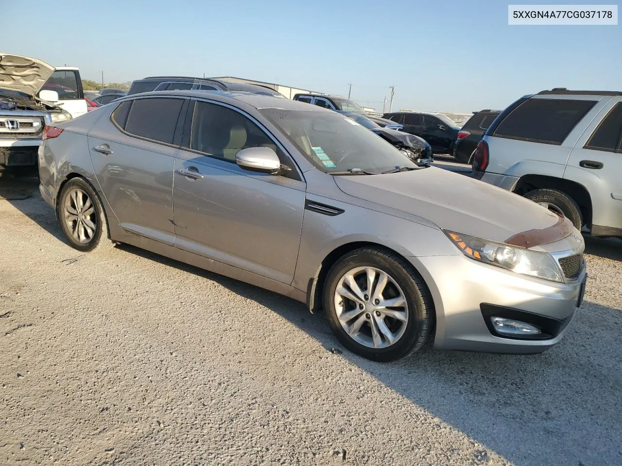 2012 Kia Optima Ex VIN: 5XXGN4A77CG037178 Lot: 71716374