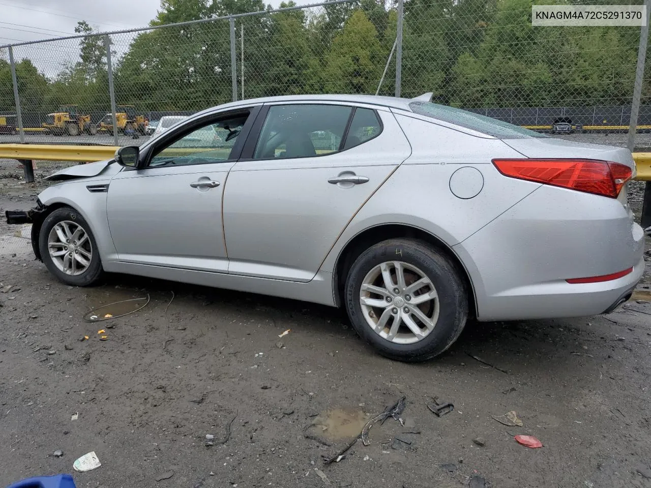 2012 Kia Optima Lx VIN: KNAGM4A72C5291370 Lot: 71840814