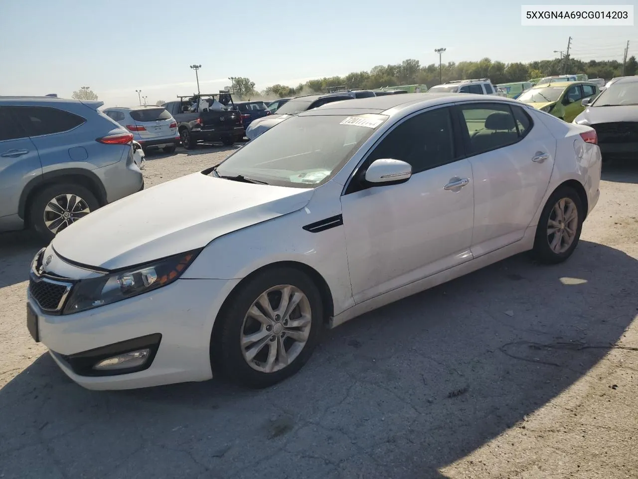 2012 Kia Optima Ex VIN: 5XXGN4A69CG014203 Lot: 72017774