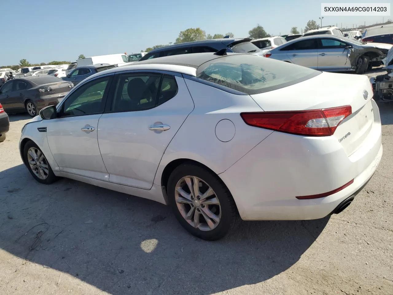 2012 Kia Optima Ex VIN: 5XXGN4A69CG014203 Lot: 72017774