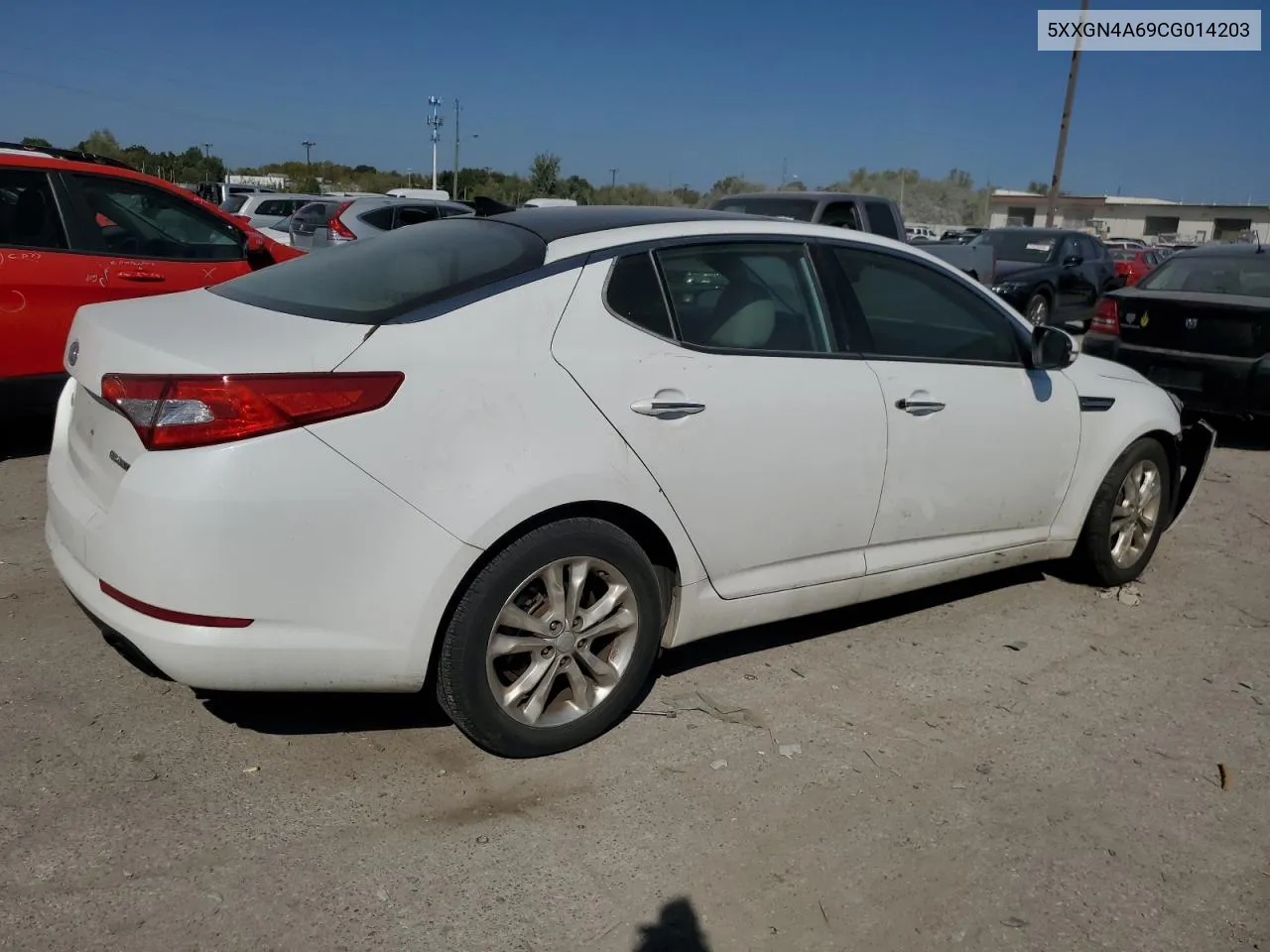 2012 Kia Optima Ex VIN: 5XXGN4A69CG014203 Lot: 72017774