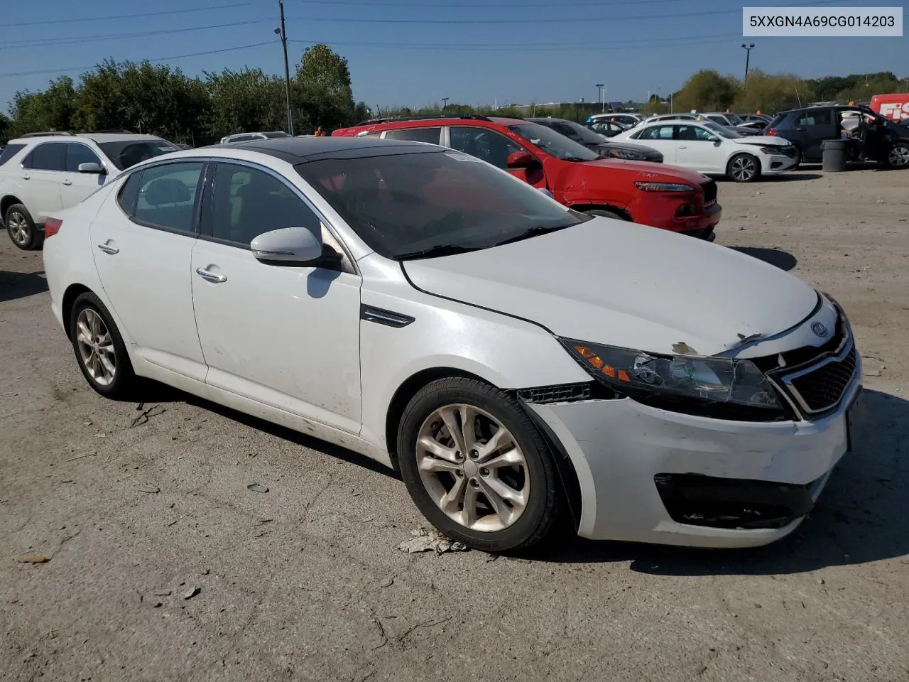 2012 Kia Optima Ex VIN: 5XXGN4A69CG014203 Lot: 72017774