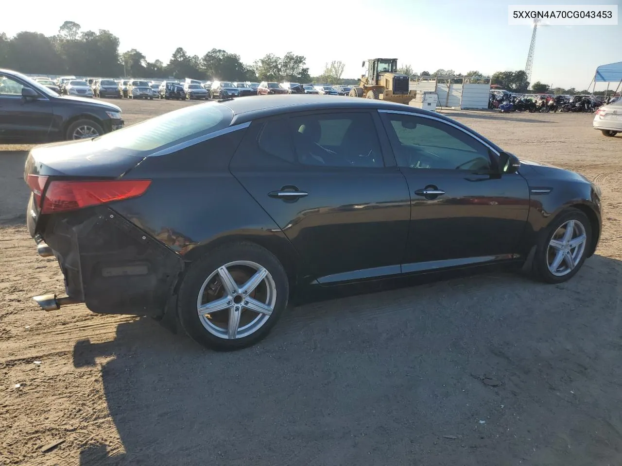 2012 Kia Optima Ex VIN: 5XXGN4A70CG043453 Lot: 72433094