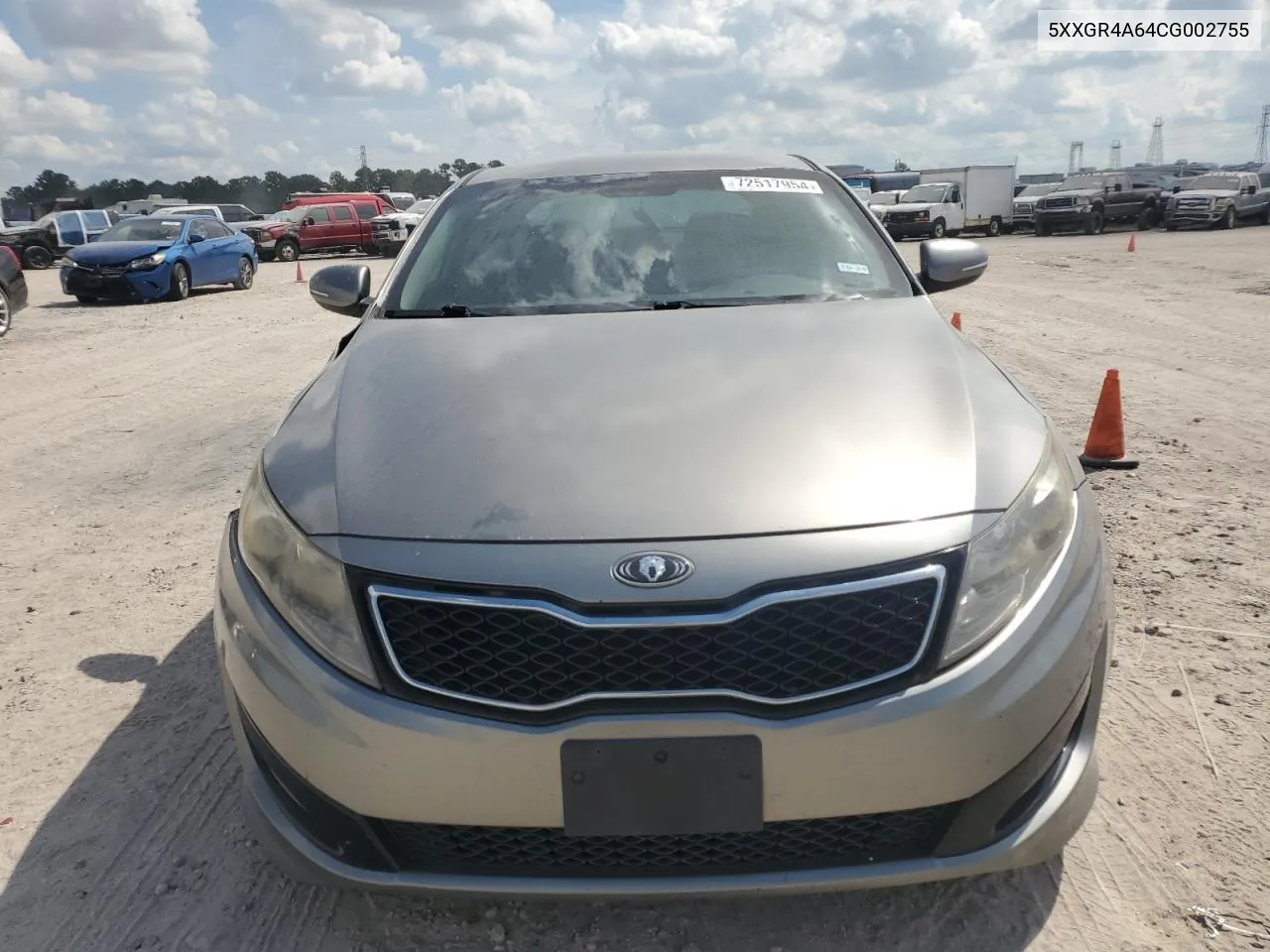 2012 Kia Optima Sx VIN: 5XXGR4A64CG002755 Lot: 72517954