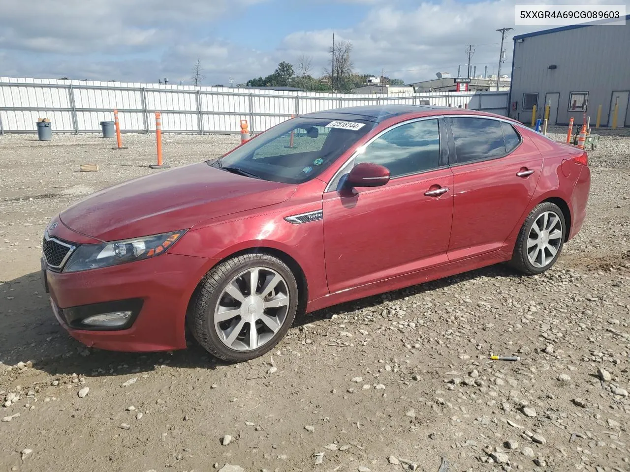 5XXGR4A69CG089603 2012 Kia Optima Sx