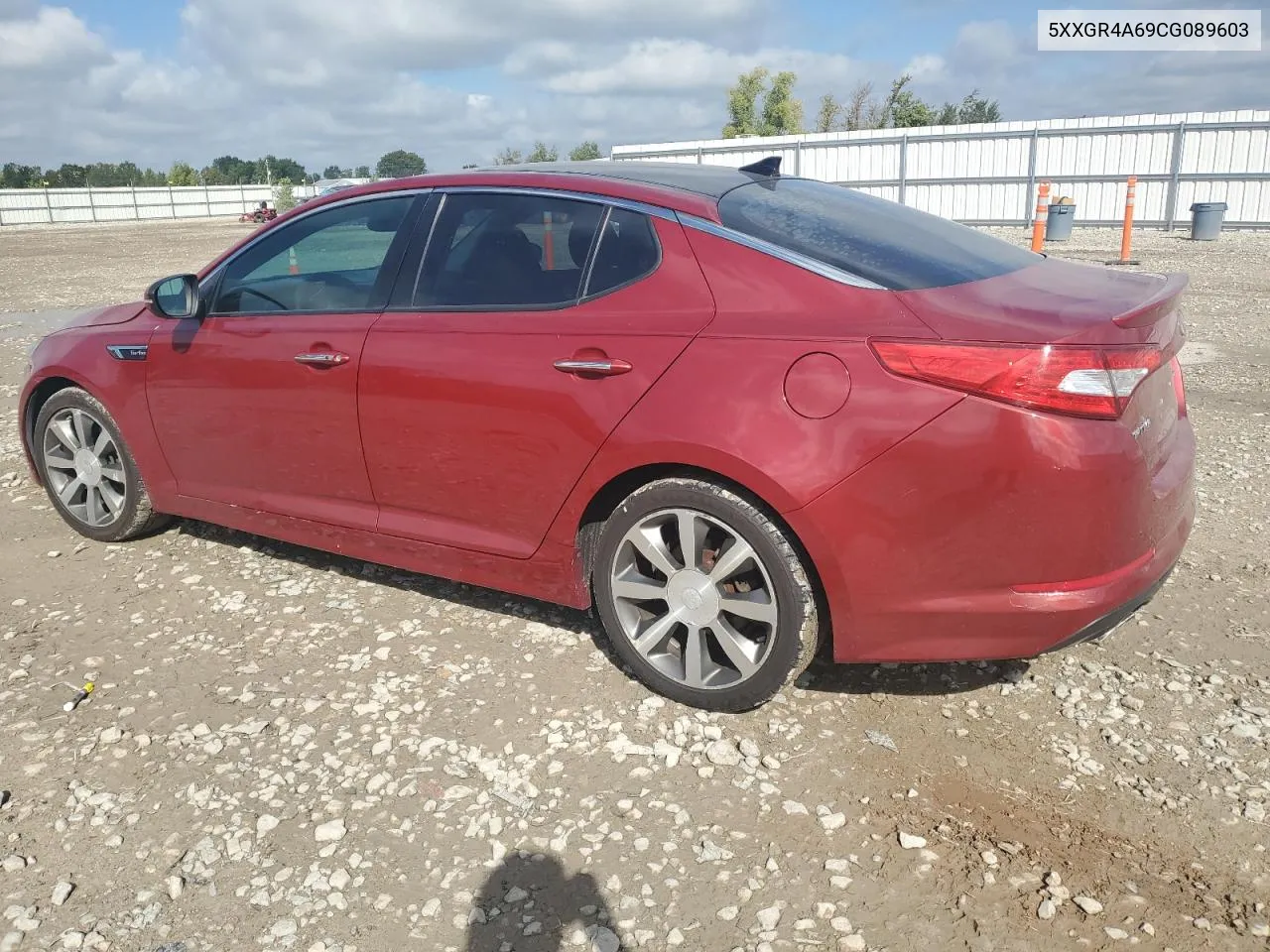 2012 Kia Optima Sx VIN: 5XXGR4A69CG089603 Lot: 72518144